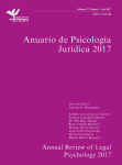 Anuario de Psicologa Jurdica cover