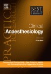 Journal: Best Practice & Research Clinical Anaesthesiology