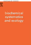 مجله علمی  سیستماتیک‌های بیوشیمی و اکولوژی