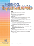 BoletÃ­n MÃ©dico Del Hospital Infantil de MÃ©xico (English Edition)