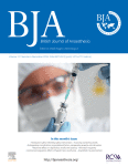 Journal: British Journal of Anaesthesia