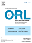 مجله علمی  سالانه اروپایی بیماری‌های گوش، سر و گردن