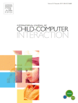 Journal: International Journal of Child-Computer Interaction