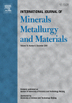 Journal: International Journal of Minerals, Metallurgy and Materials