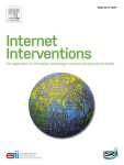 Journal: Internet Interventions
