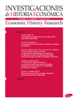 Investigaciones de Historia Económica - Economic History Research