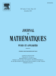 Journal: Journal de Mathématiques Pures et Appliquées