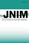 Journal: Journal of Nutrition & Intermediary Metabolism