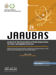 Journal of the Association of Arab Universities for Basic and Applied Sciences cover