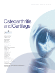 Journal: Osteoarthritis and Cartilage