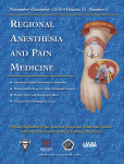 Journal: Regional Anesthesia and Pain Medicine
