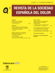 Journal: Revista de la Sociedad Española del Dolor