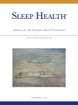Journal: Sleep Health
