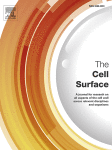 Journal: The Cell Surface