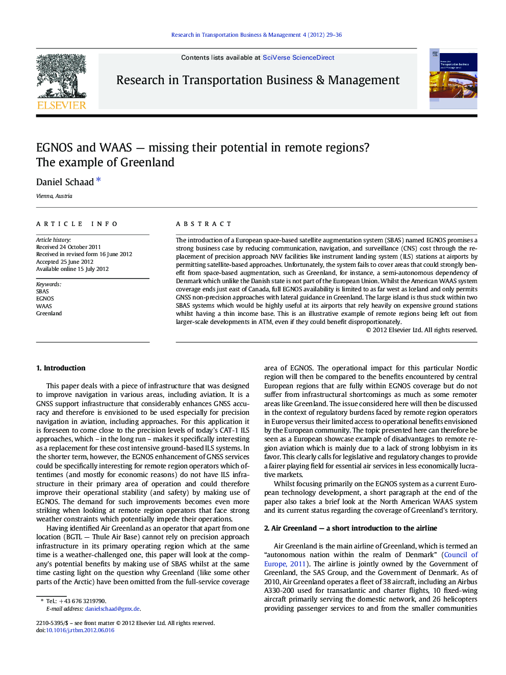 EGNOS and WAAS - missing their potential in remote regions?