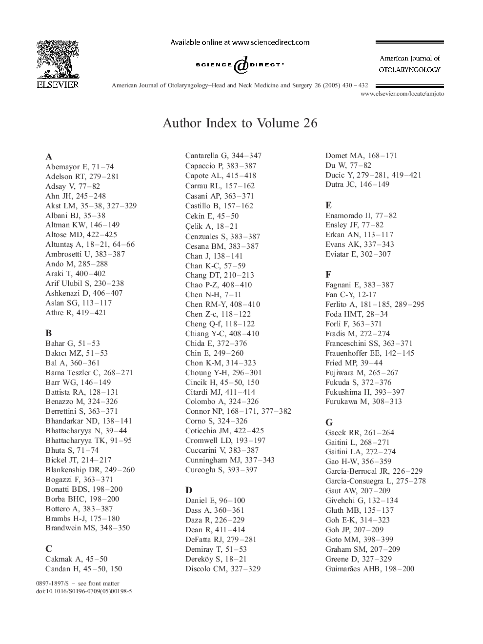 Author and Subject Index