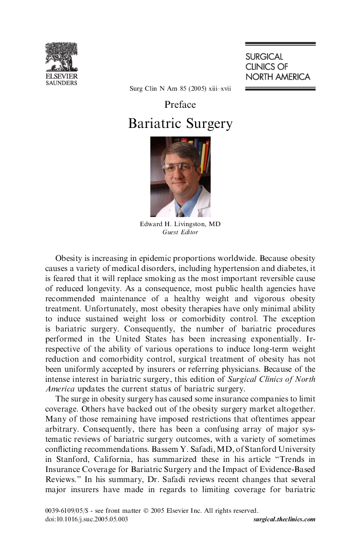 Bariatric Surgery