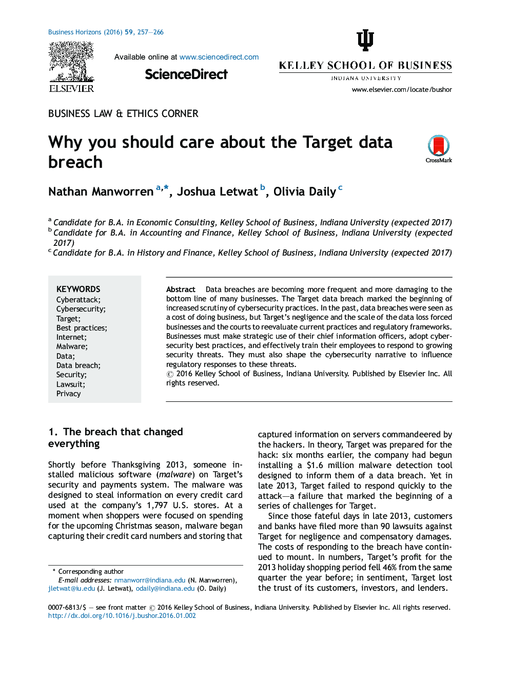 Why you should care about the Target data breach