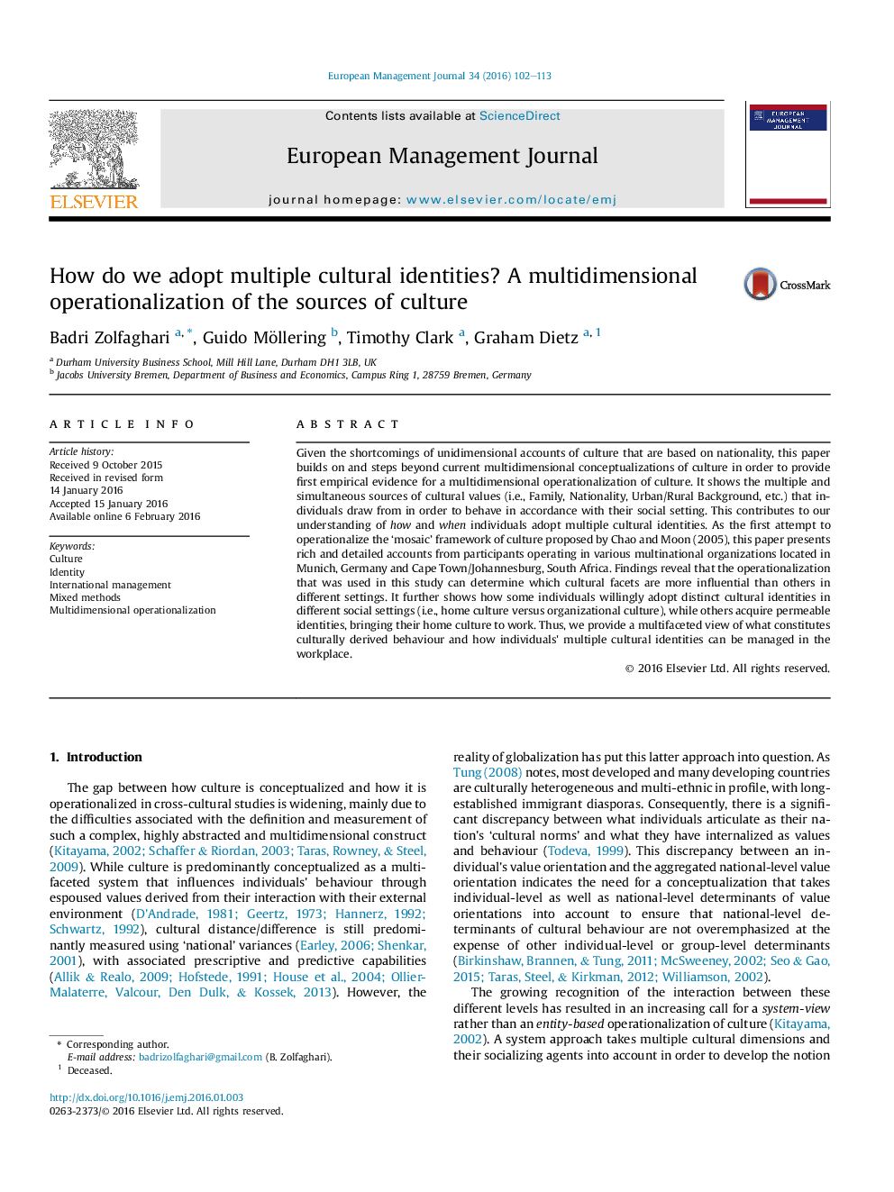 How do we adopt multiple cultural identities? A multidimensional operationalization of the sources of culture