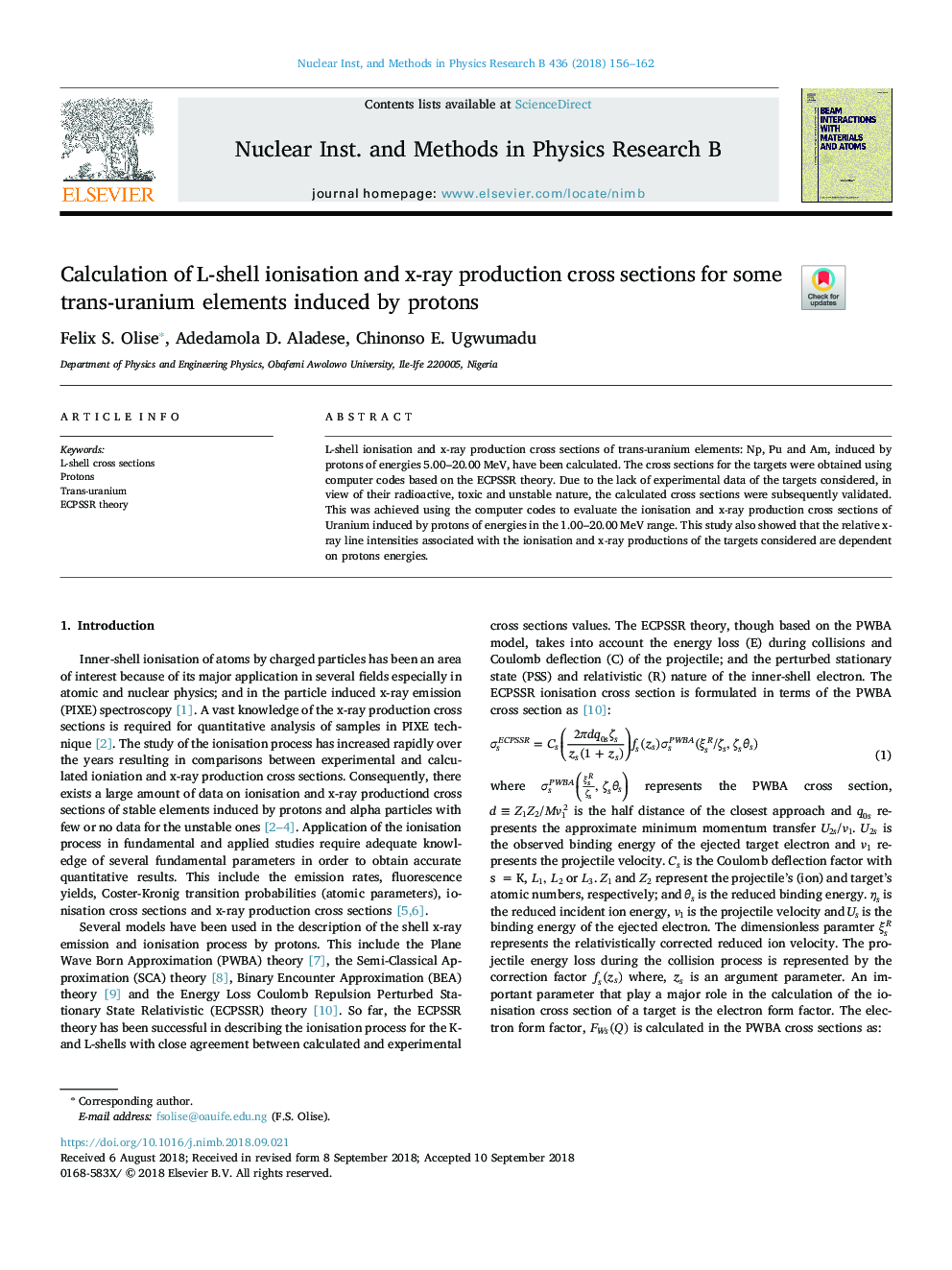 Calculation of L-shell ionisation and x-ray production cross sections for some trans-uranium elements induced by protons