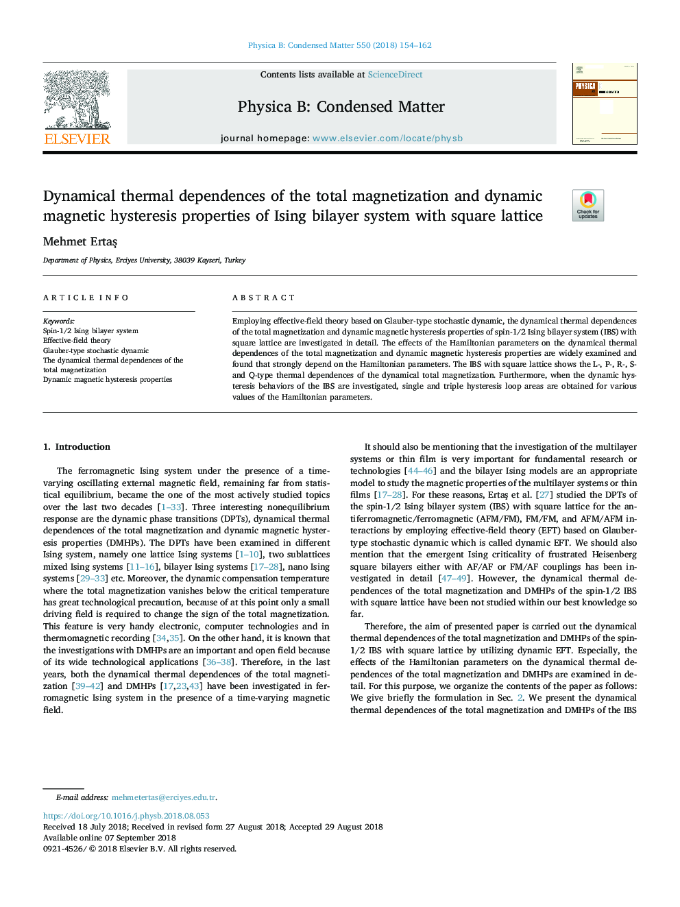 Dynamical thermal dependences of the total magnetization and dynamic magnetic hysteresis properties of Ising bilayer system with square lattice