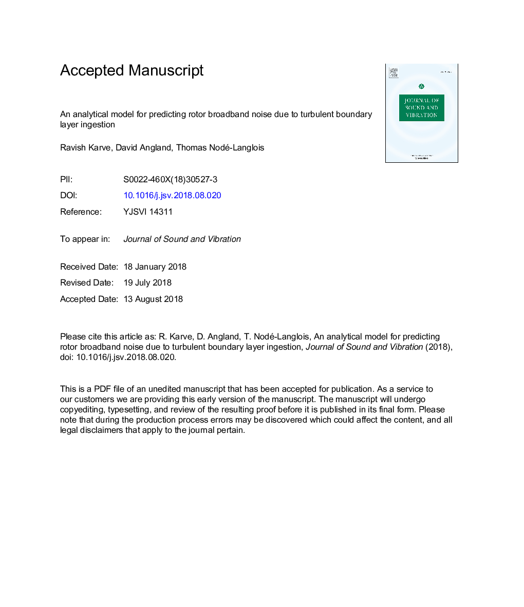 An analytical model for predicting rotor broadband noise due to turbulent boundary layer ingestion