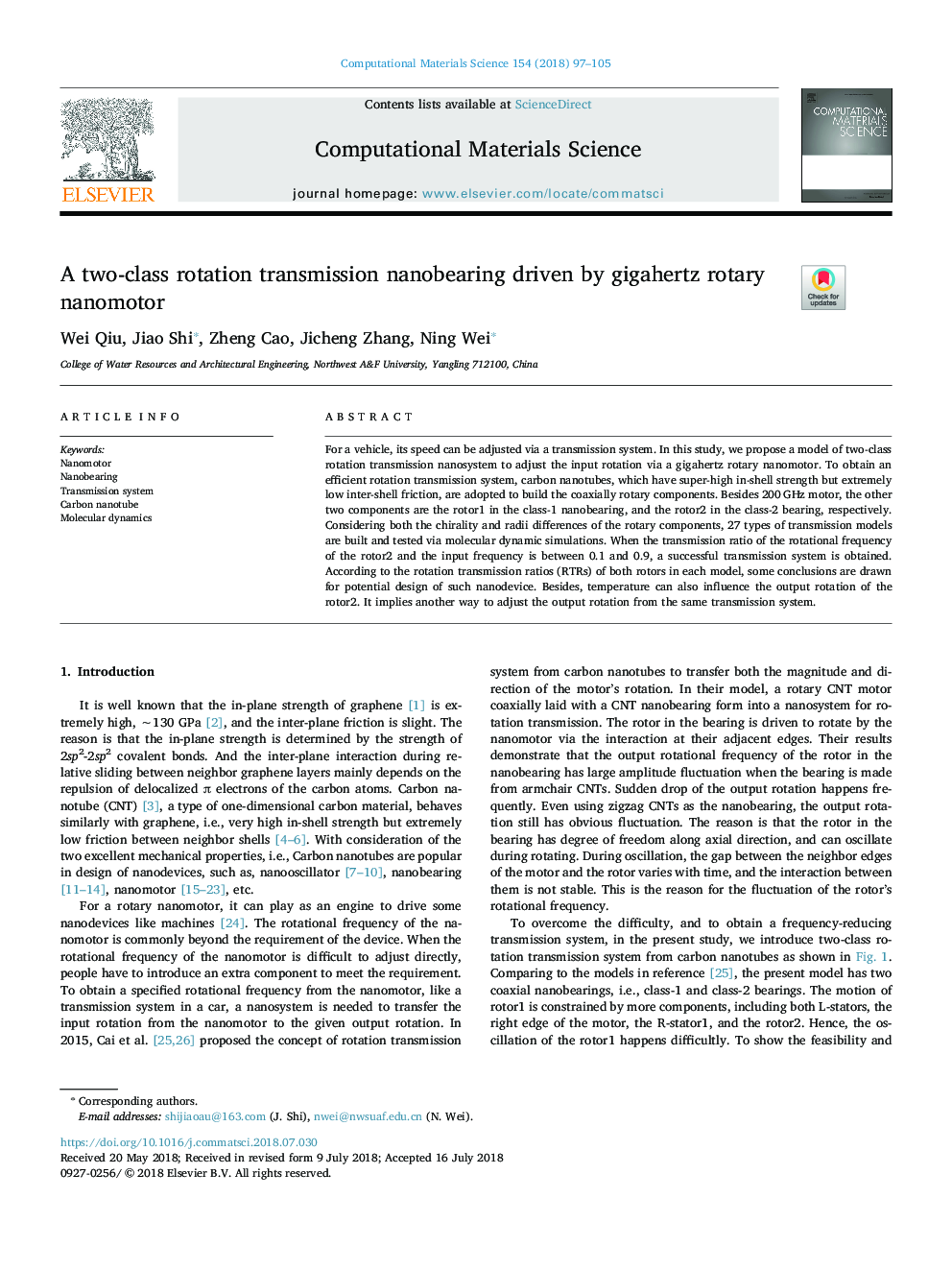 A two-class rotation transmission nanobearing driven by gigahertz rotary nanomotor