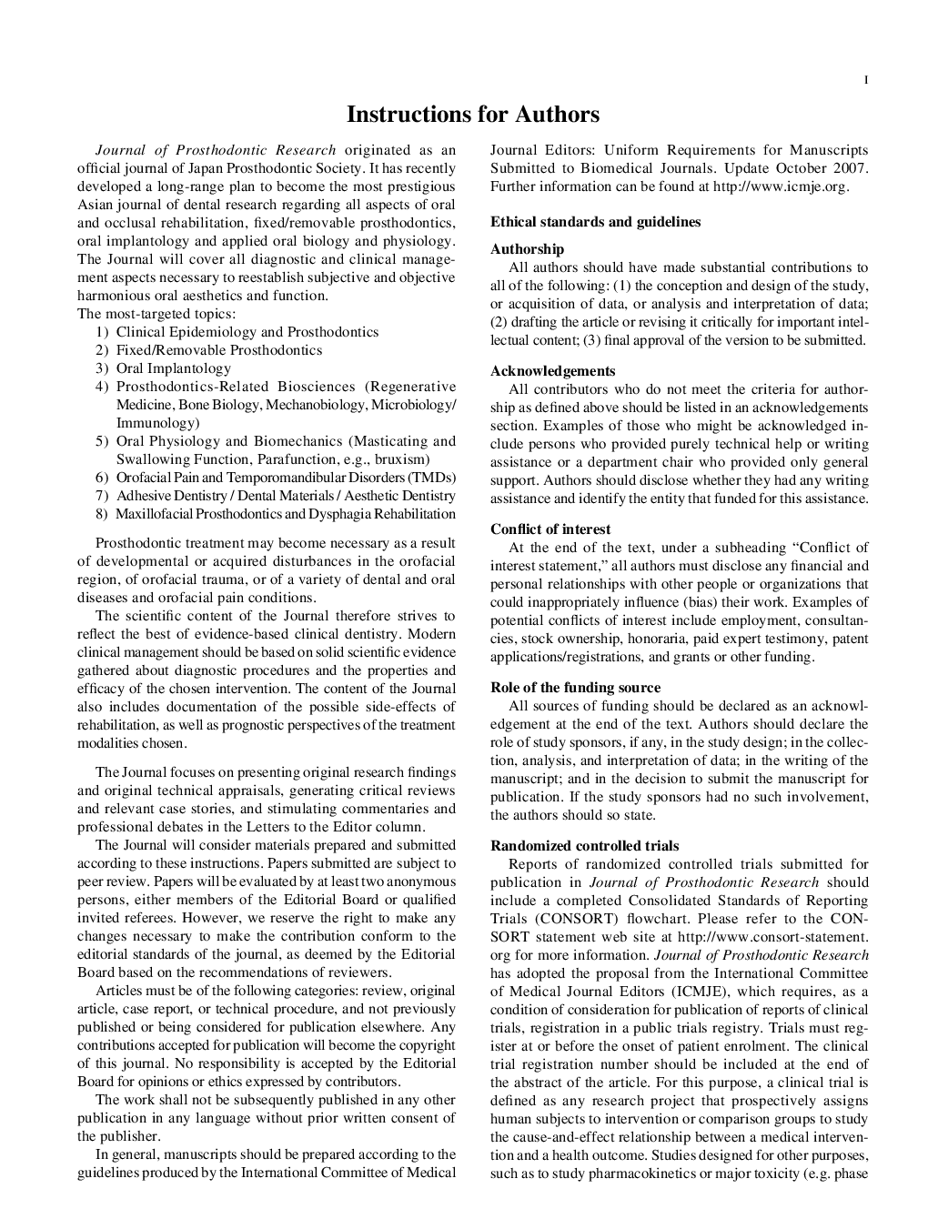 Instructions to Authors