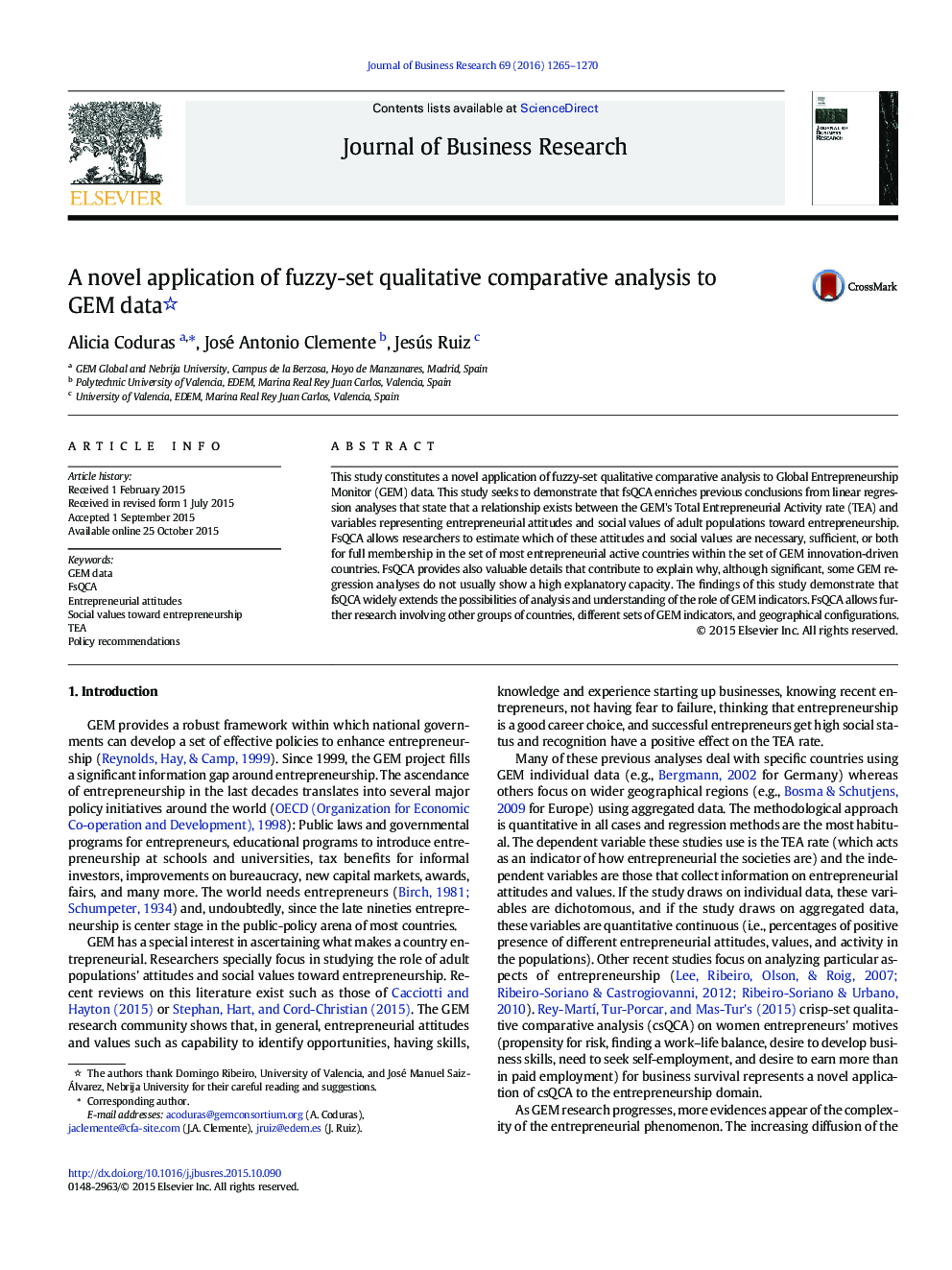 A novel application of fuzzy-set qualitative comparative analysis to GEM data