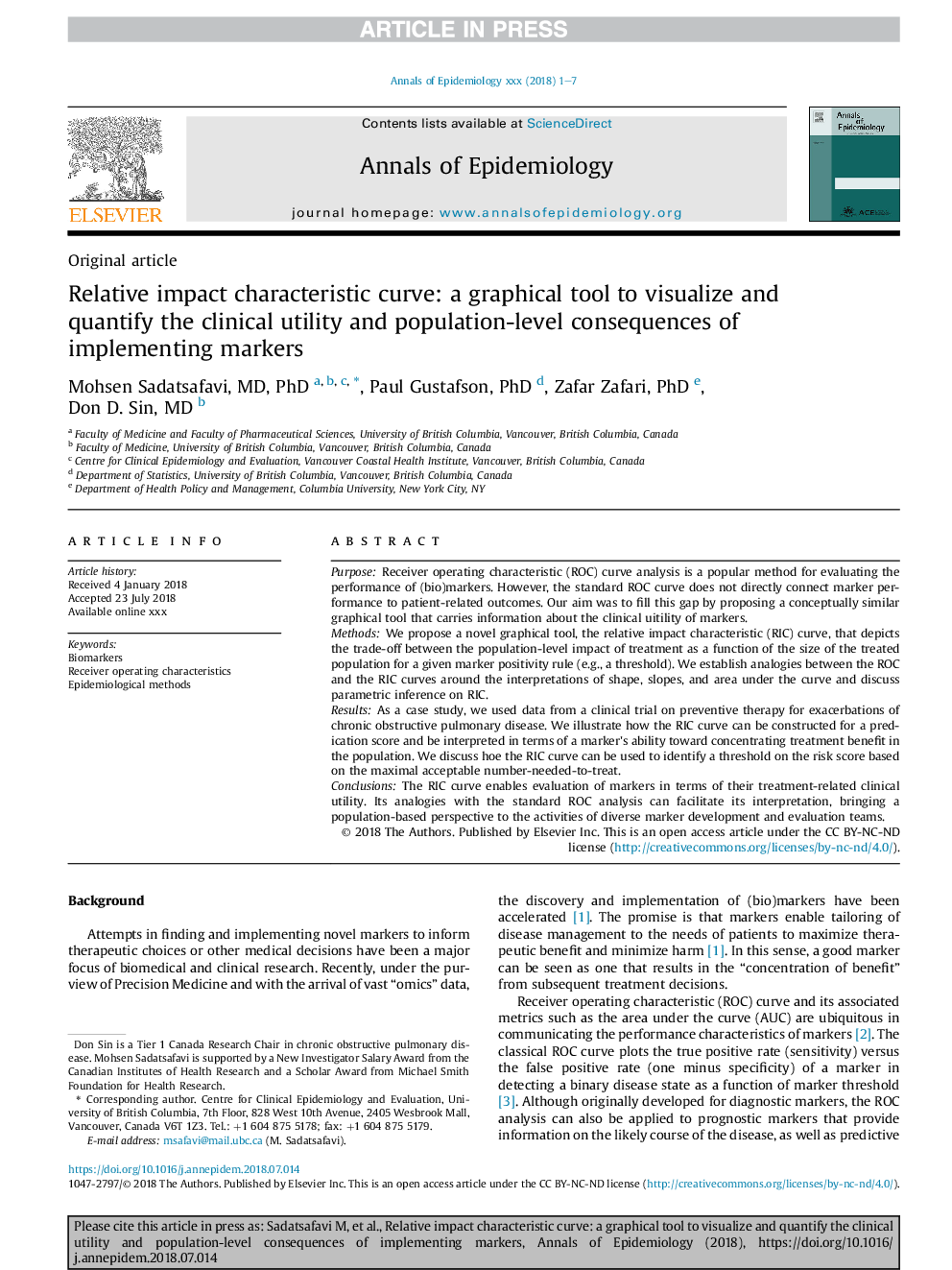 Relative impact characteristic curve: a graphical tool to visualize and quantify the clinical utility and population-level consequences of implementing markers