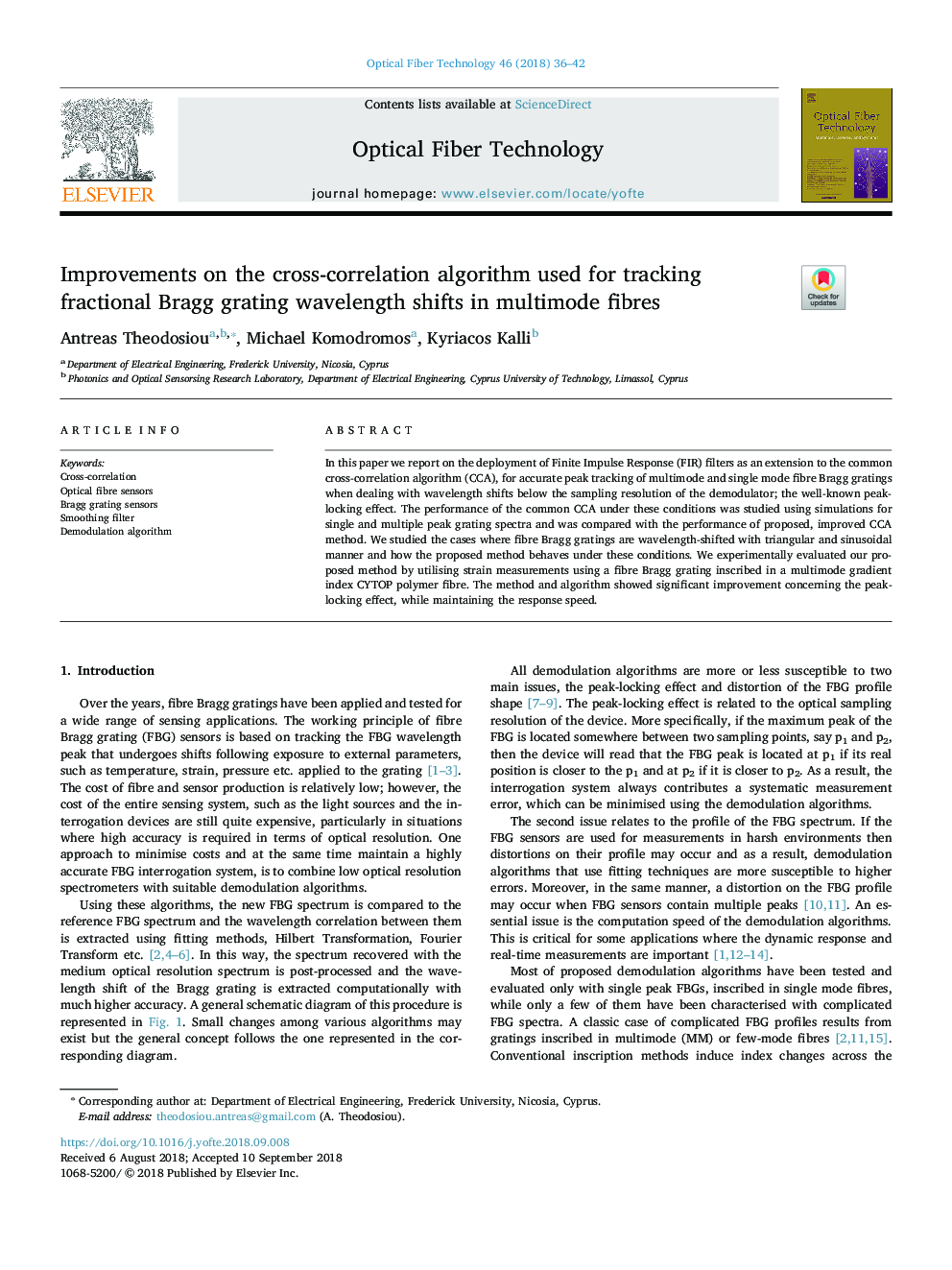 Improvements on the cross-correlation algorithm used for tracking fractional Bragg grating wavelength shifts in multimode fibres