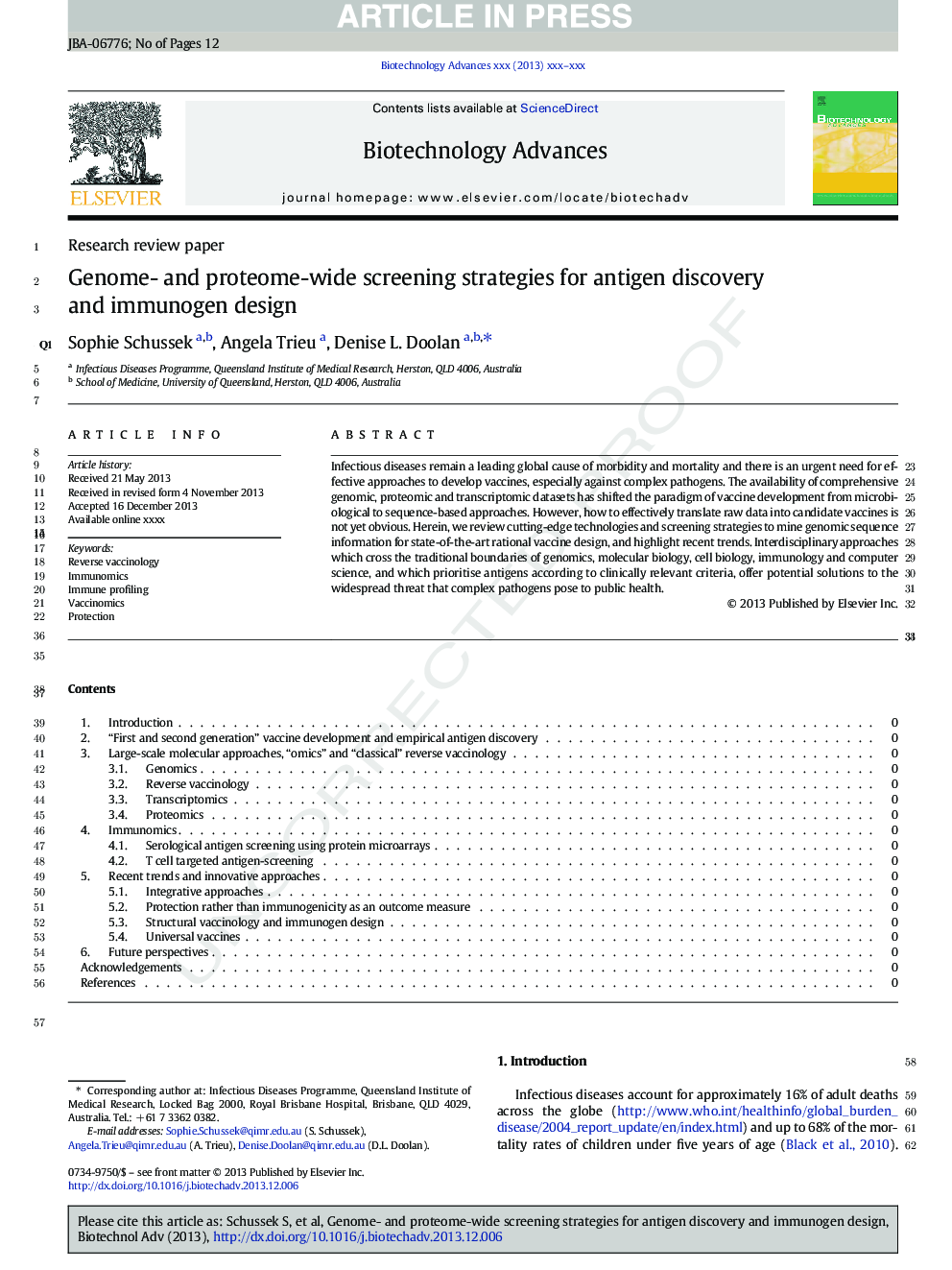 Genome- and proteome-wide screening strategies for antigen discovery and immunogen design