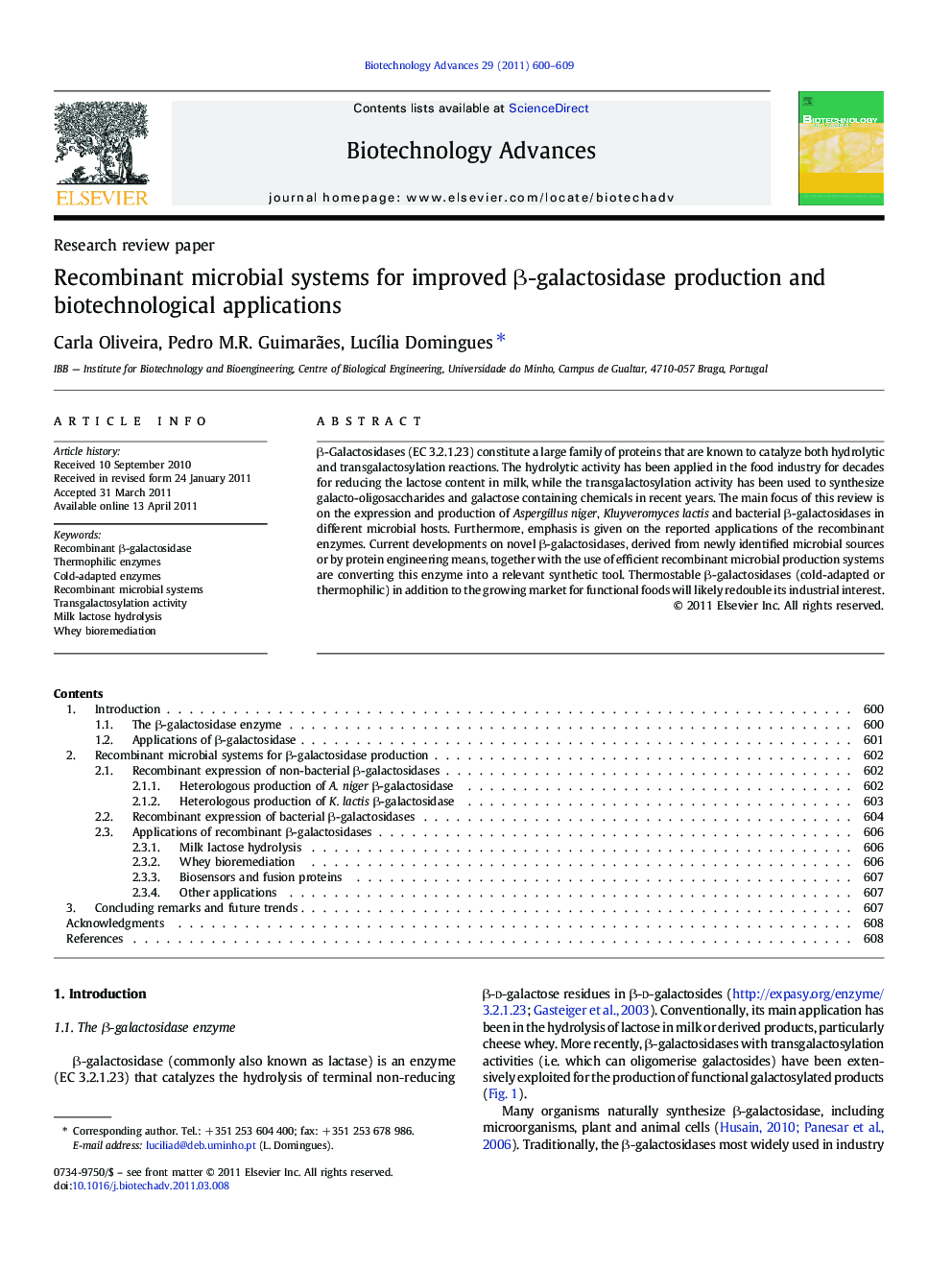 Recombinant microbial systems for improved Î²-galactosidase production and biotechnological applications