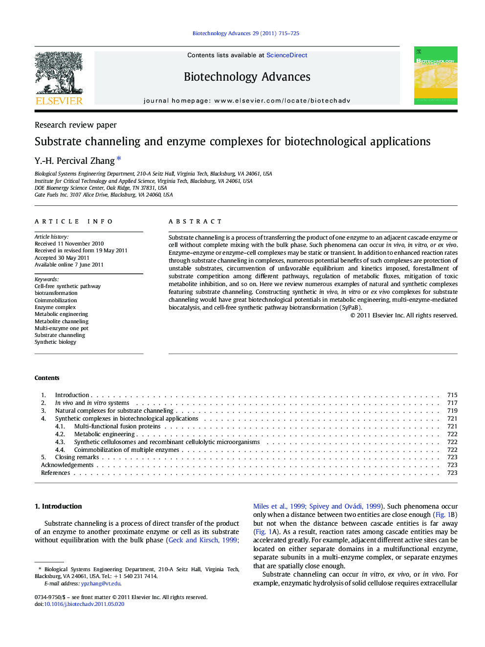 Substrate channeling and enzyme complexes for biotechnological applications