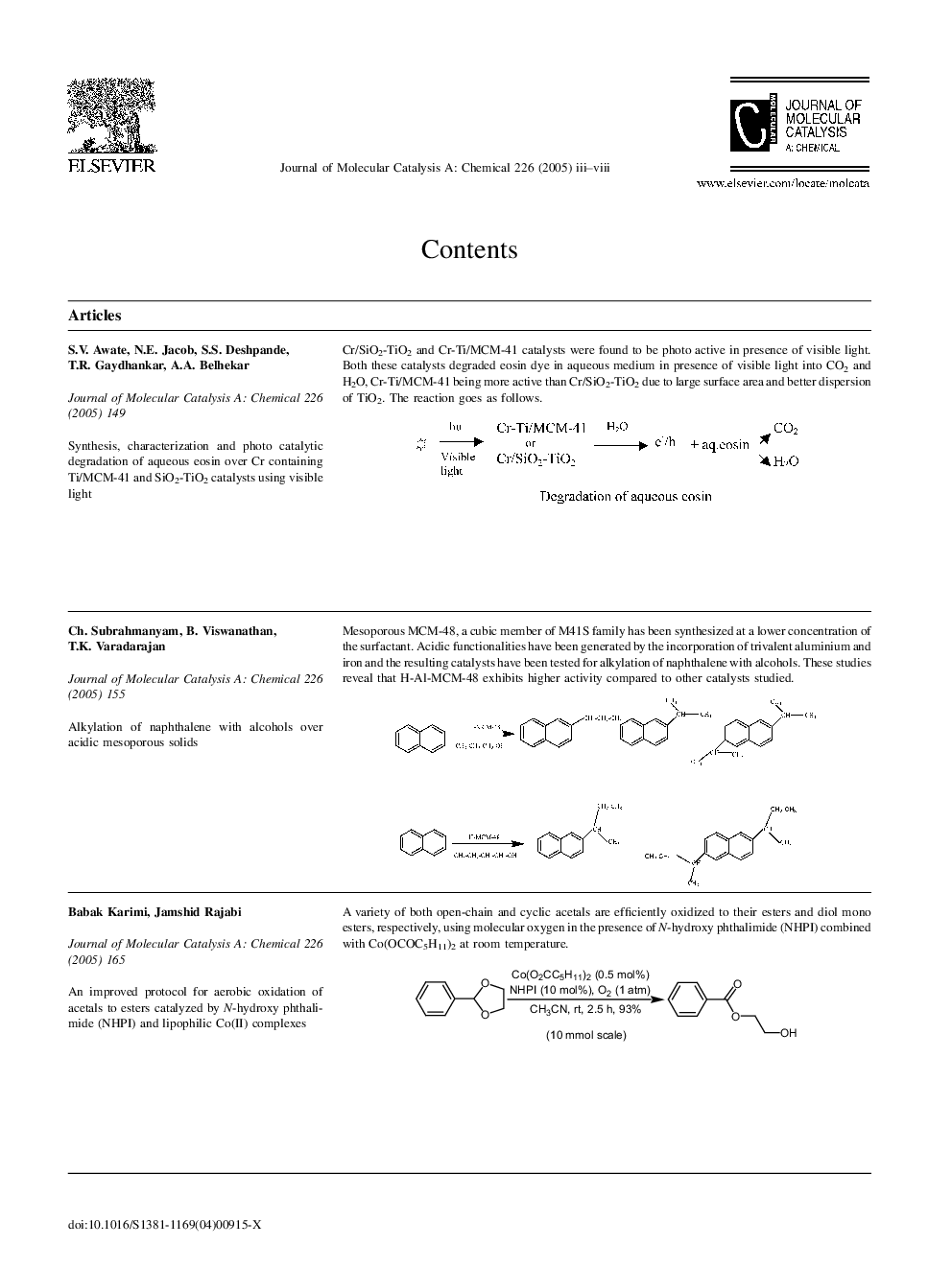 Contents