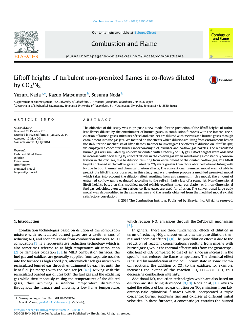 Liftoff heights of turbulent non-premixed flames in co-flows diluted by CO2/N2