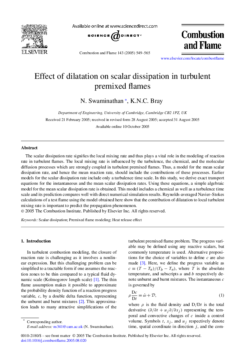 Effect of dilatation on scalar dissipation in turbulent premixed flames