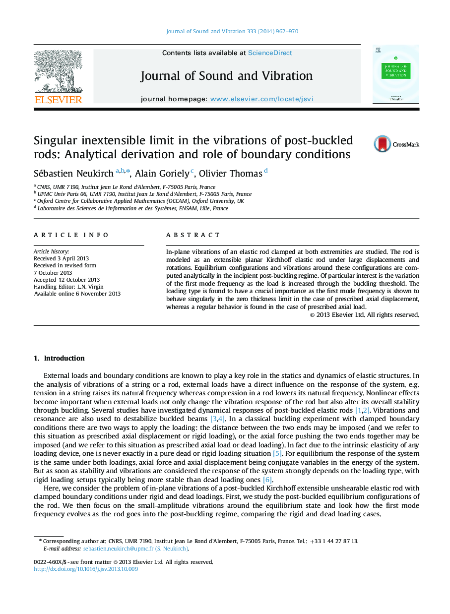 Singular inextensible limit in the vibrations of post-buckled rods: Analytical derivation and role of boundary conditions
