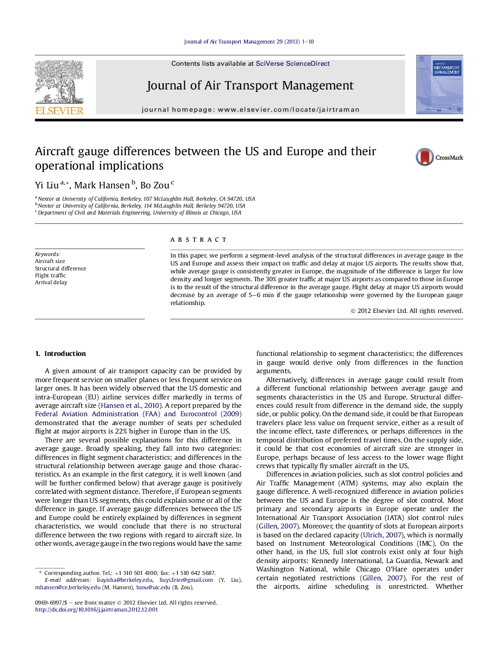 Aircraft gauge differences between the US and Europe and their operational implications