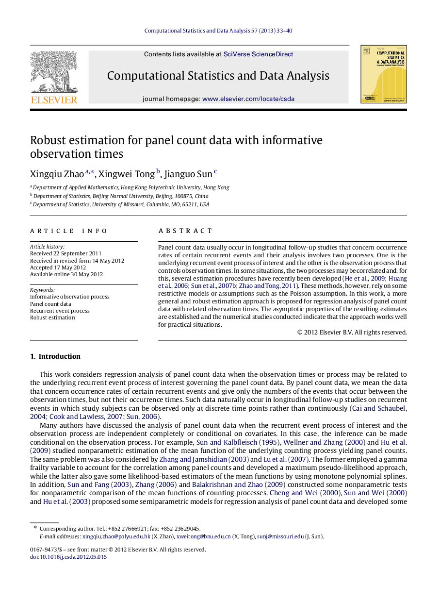 Robust estimation for panel count data with informative observation times