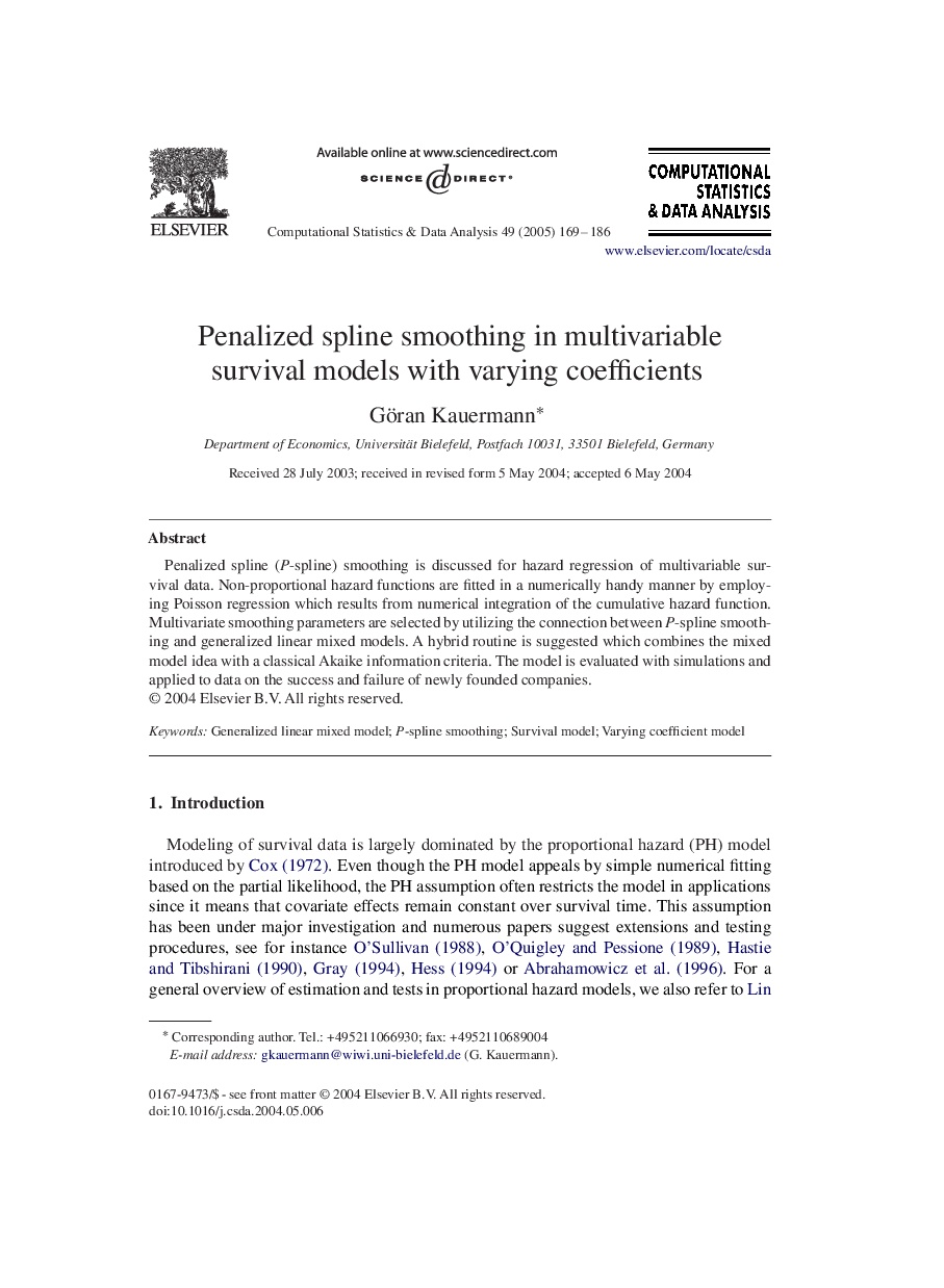 Penalized spline smoothing in multivariable survival models with varying coefficients