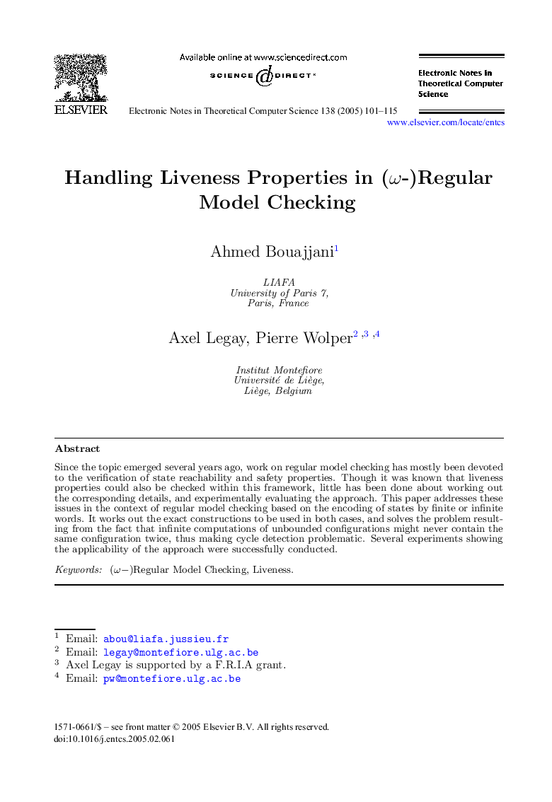 Handling Liveness Properties in (Ï-)Regular Model Checking