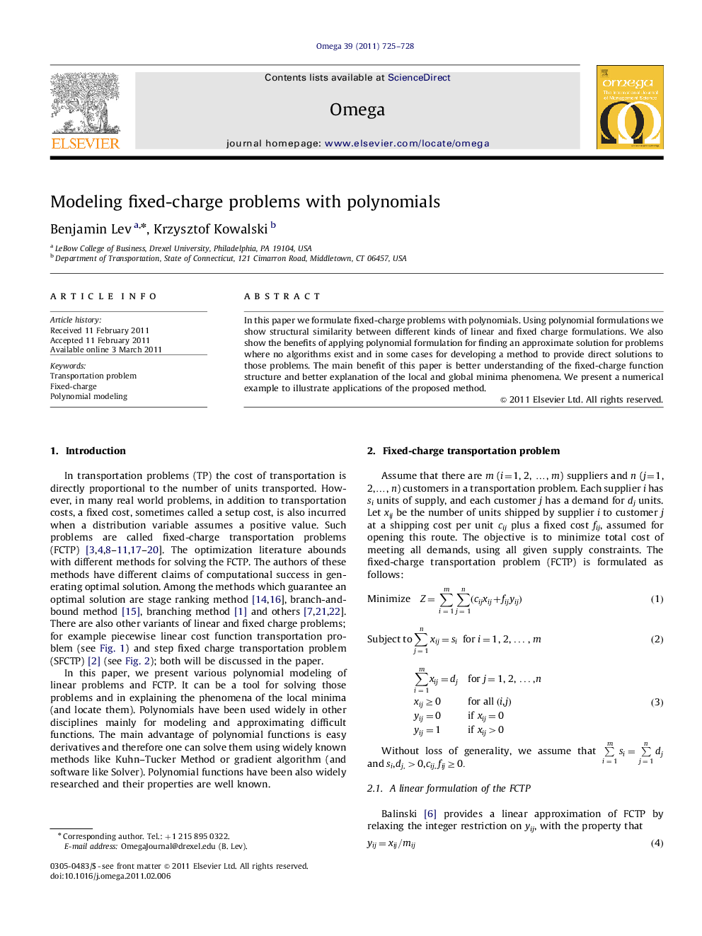 Modeling fixed-charge problems with polynomials