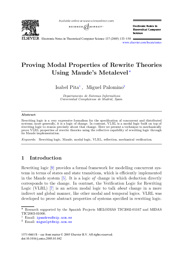 Proving Modal Properties of Rewrite Theories Using Maude's Metalevel