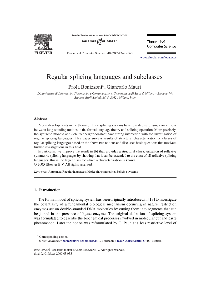 Regular splicing languages and subclasses