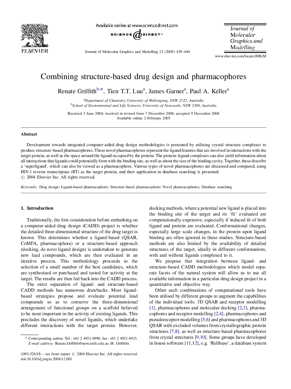 Combining structure-based drug design and pharmacophores