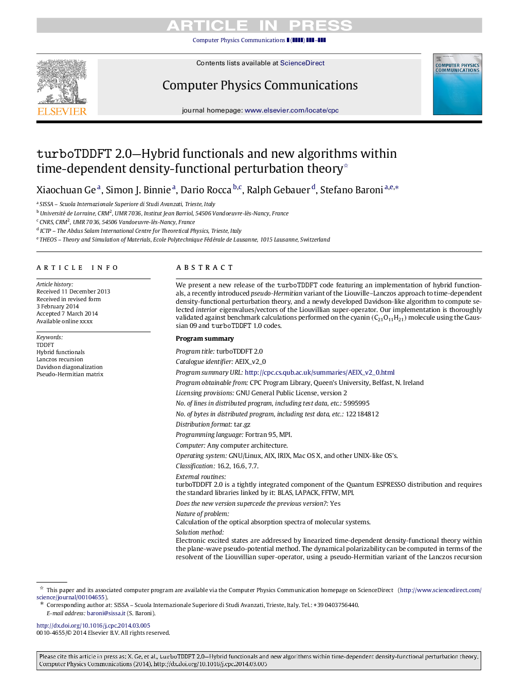 turboTDDFT 2.0-Hybrid functionals and new algorithms within time-dependent density-functional perturbation theory