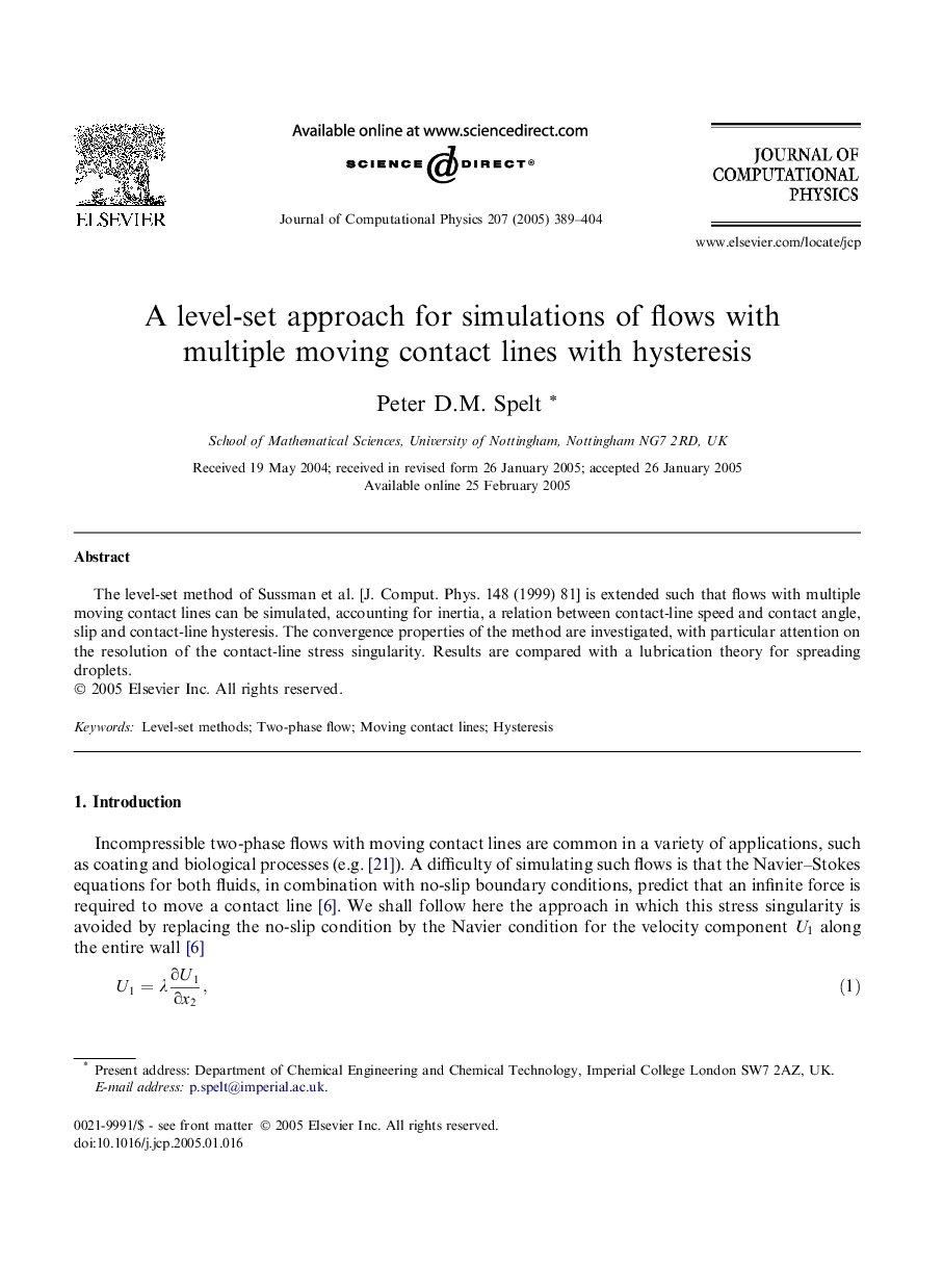 A level-set approach for simulations of flows with multiple moving contact lines with hysteresis