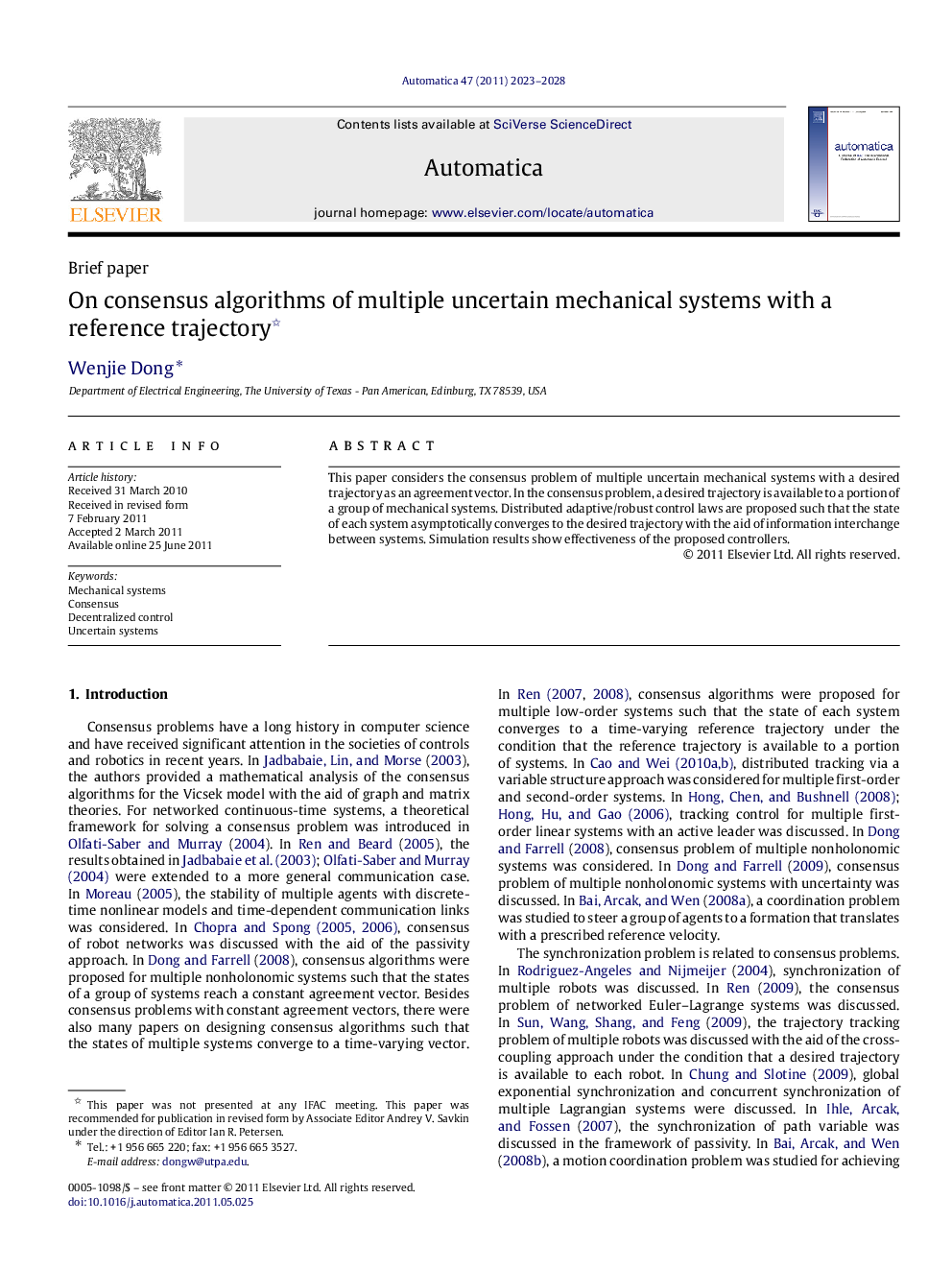 On consensus algorithms of multiple uncertain mechanical systems with a reference trajectory