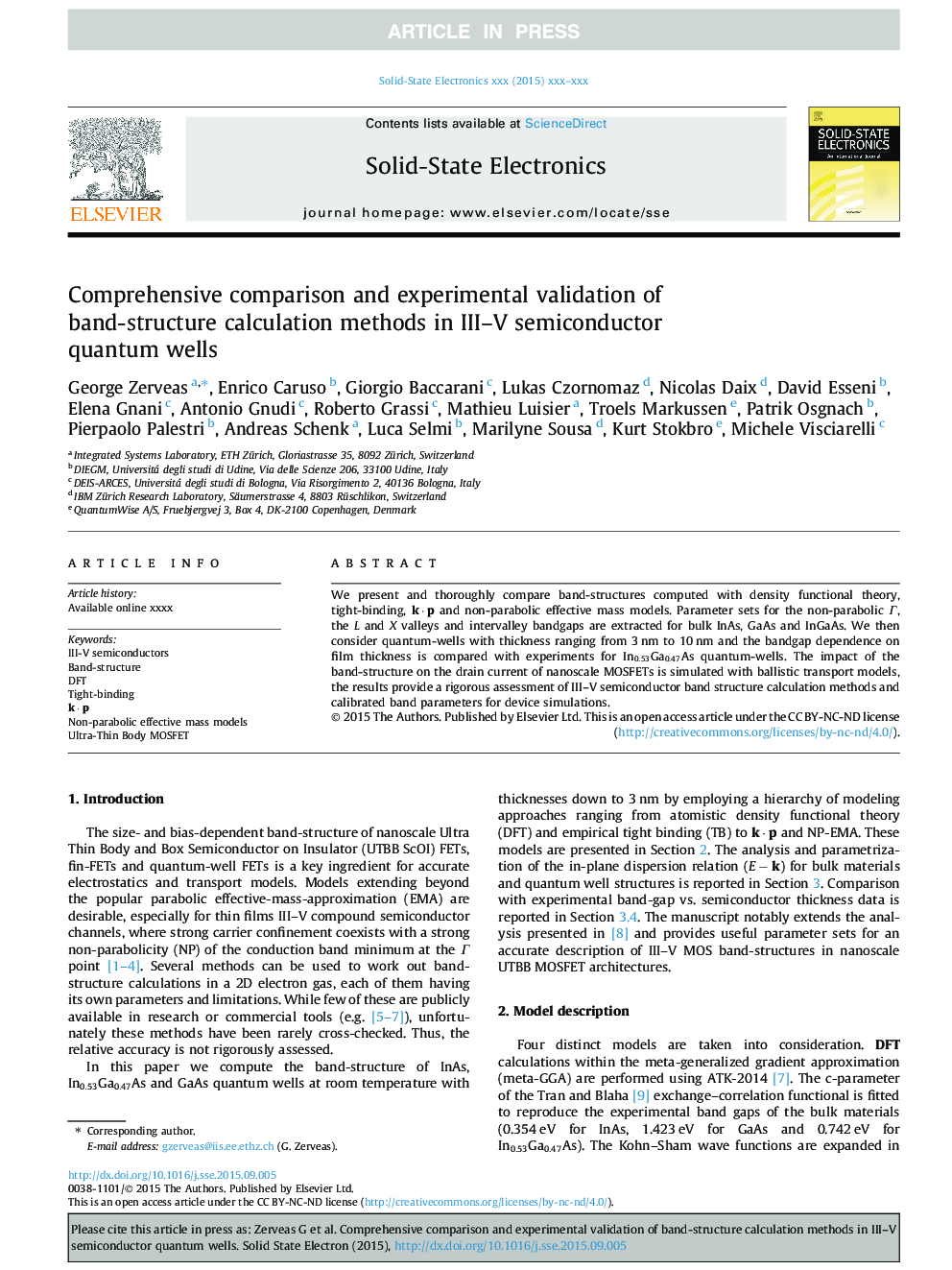 Comprehensive comparison and experimental validation of band-structure calculation methods in III-V semiconductor quantum wells